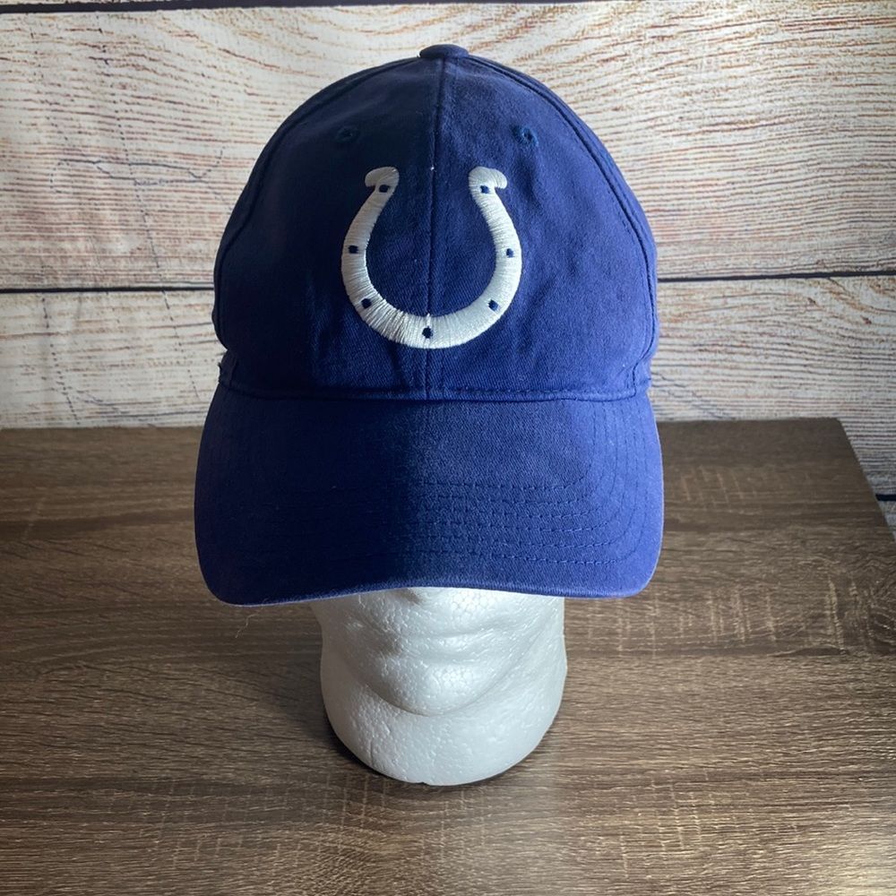 Indianapolis Colts NFL Apparel Football Team Logo Blue One Size Hat Cap